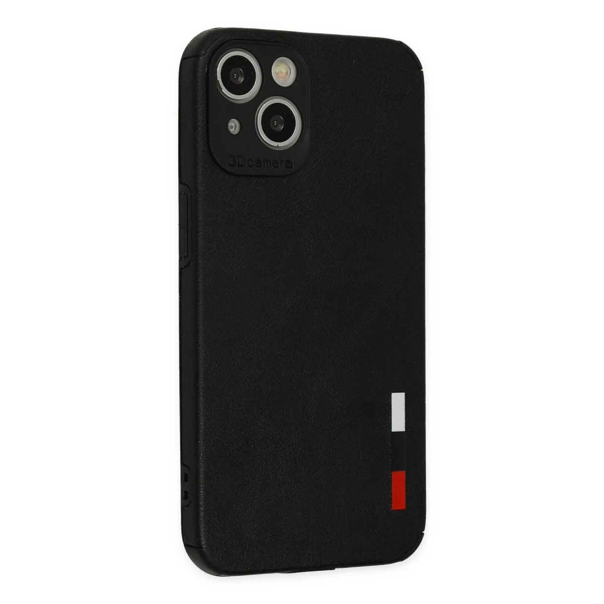 Newface Apple iPhone 13 Kılıf Loop Deri Silikon - Siyah — görsel 6