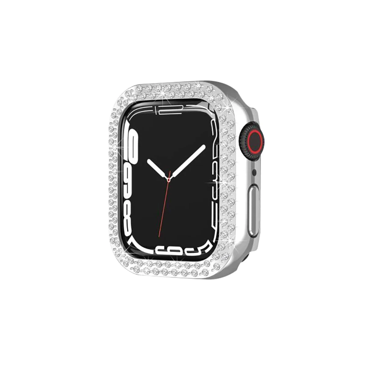 Newface Apple Watch 44mm Taşlı Kasa - Gümüş — görsel 2