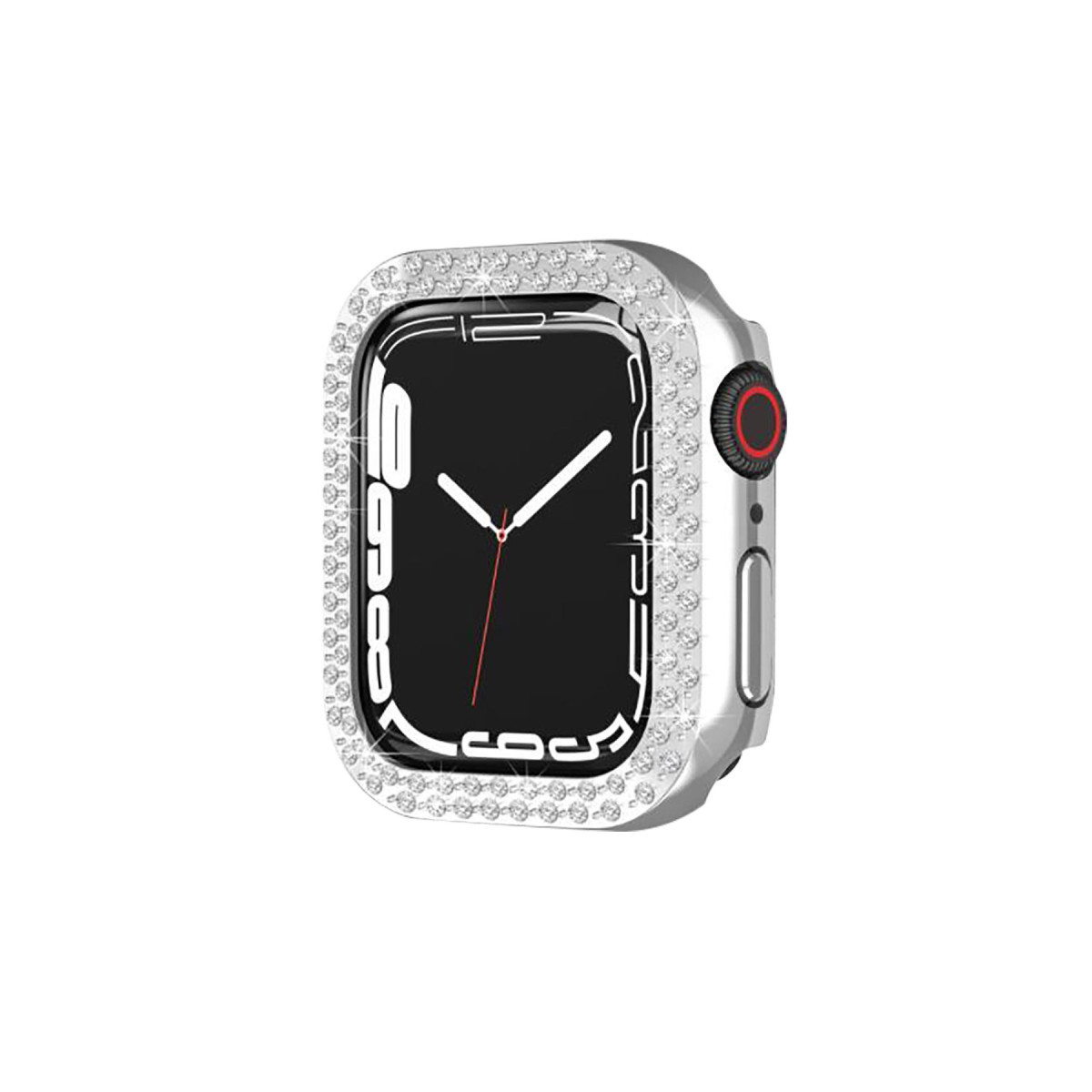 Newface Apple Watch 44mm Taşlı Kasa - Gümüş — görsel 3