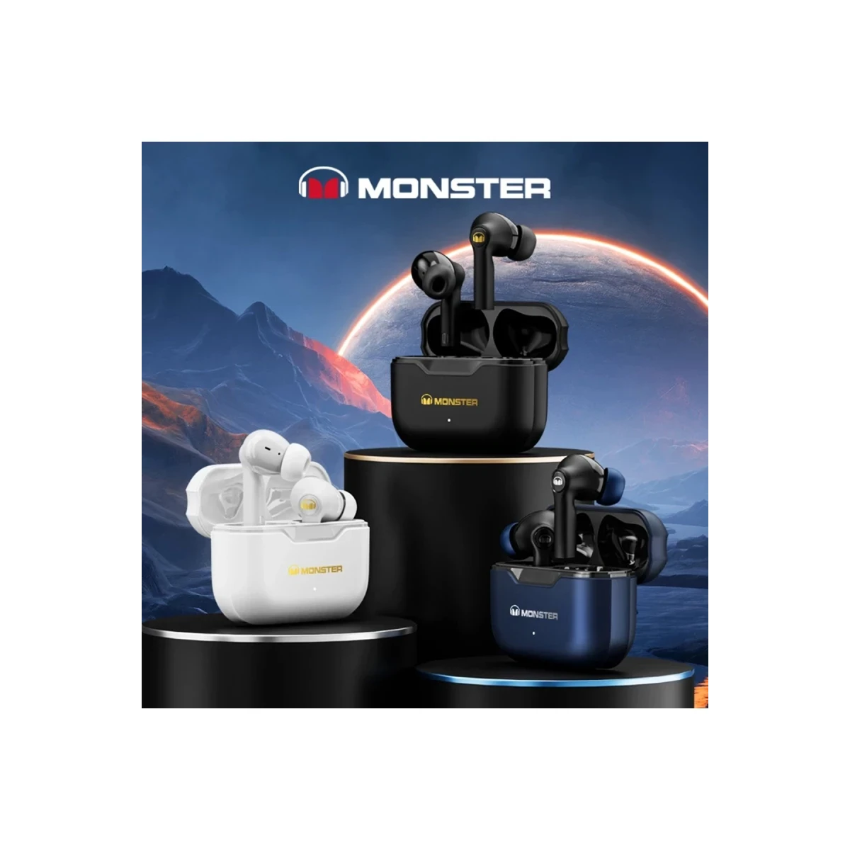 Newface Monster XKT02 Bluetooth Kulaklık - Beyaz — görsel 8