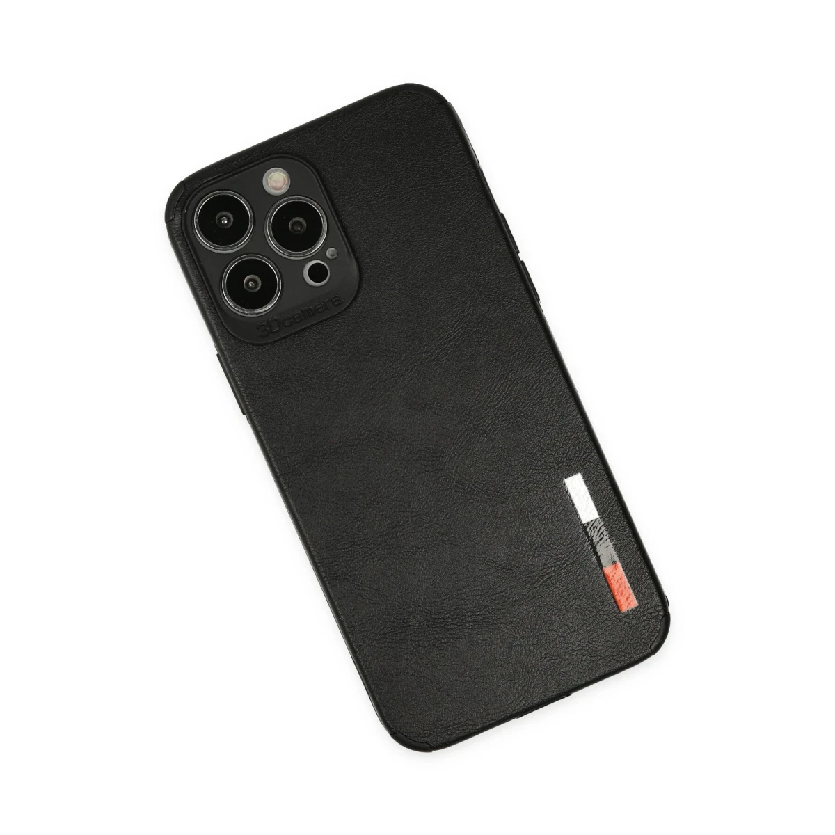 Newface Apple iPhone 13 Pro Max Kılıf Loop Deri Silikon - Siyah — görsel 6