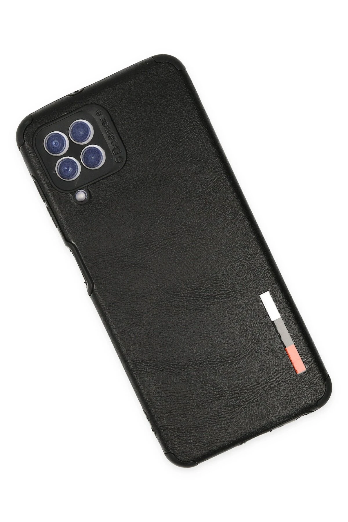 Newface Samsung Galaxy A22 Kılıf Loop Deri Silikon - Siyah — görsel 3