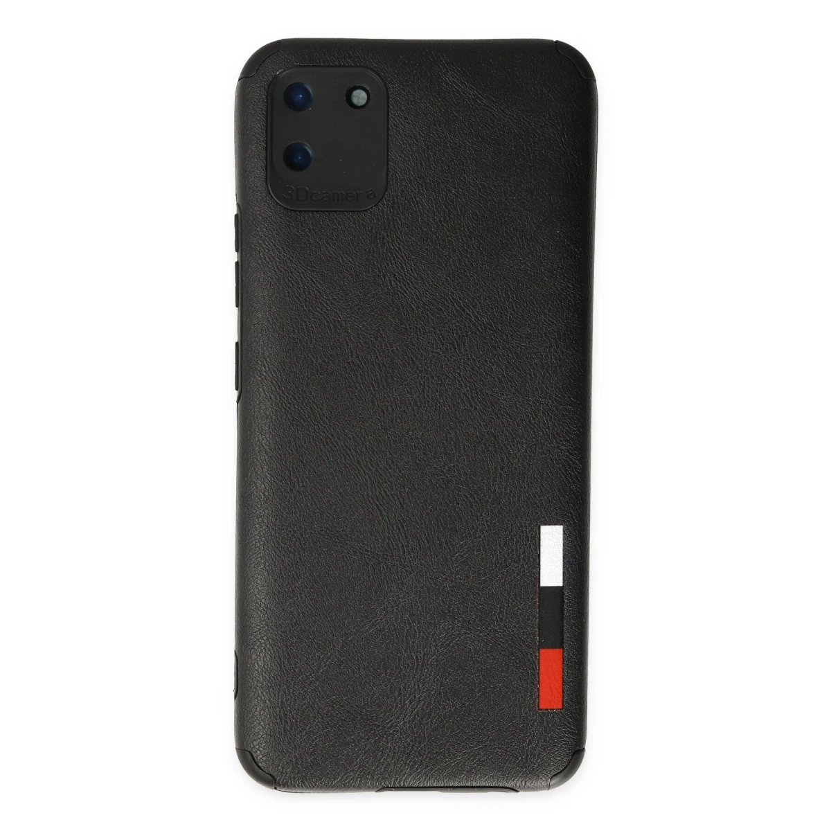 Newface Realme C11 Kılıf Loop Deri Silikon - Siyah — görsel 4