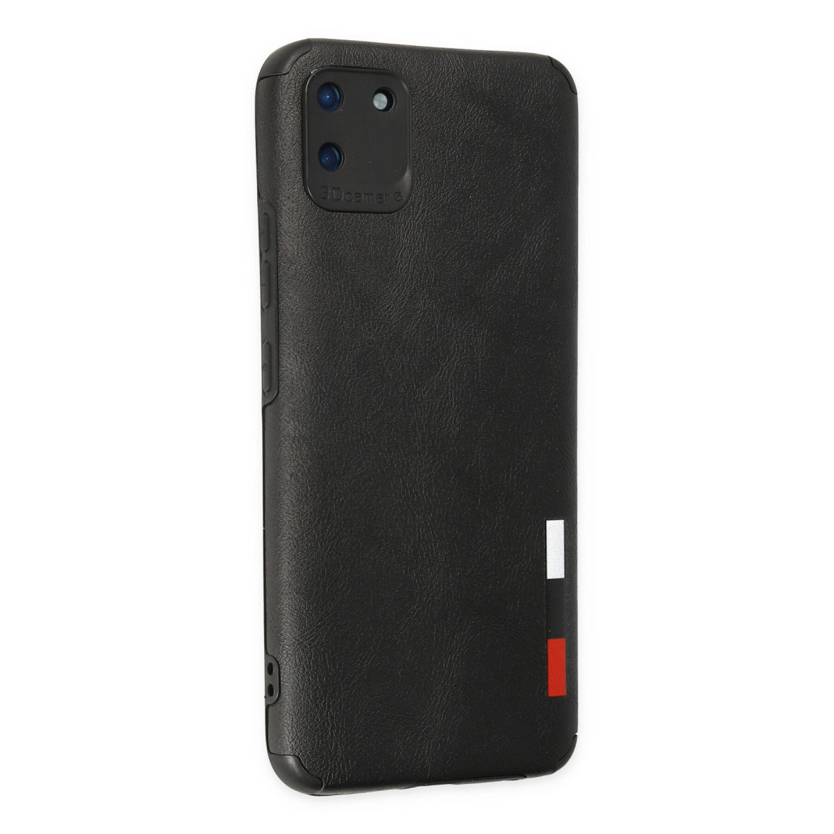 Newface Realme C11 Kılıf Loop Deri Silikon - Siyah — görsel 8