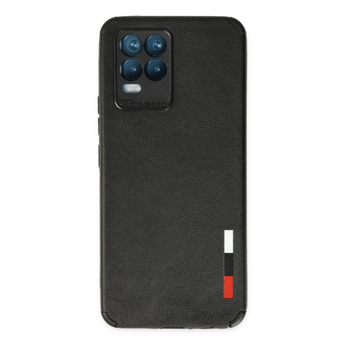 Newface Realme 8 Kılıf Loop Deri Silikon - Siyah — görsel 4