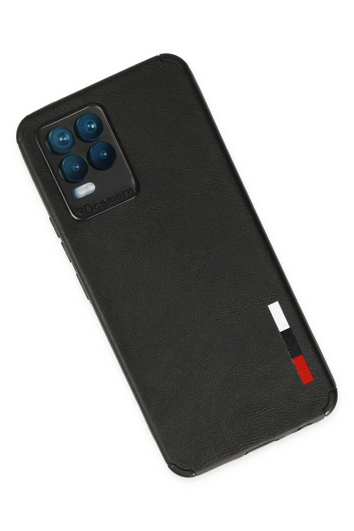 Newface Realme 8 Kılıf Loop Deri Silikon - Siyah — görsel 2