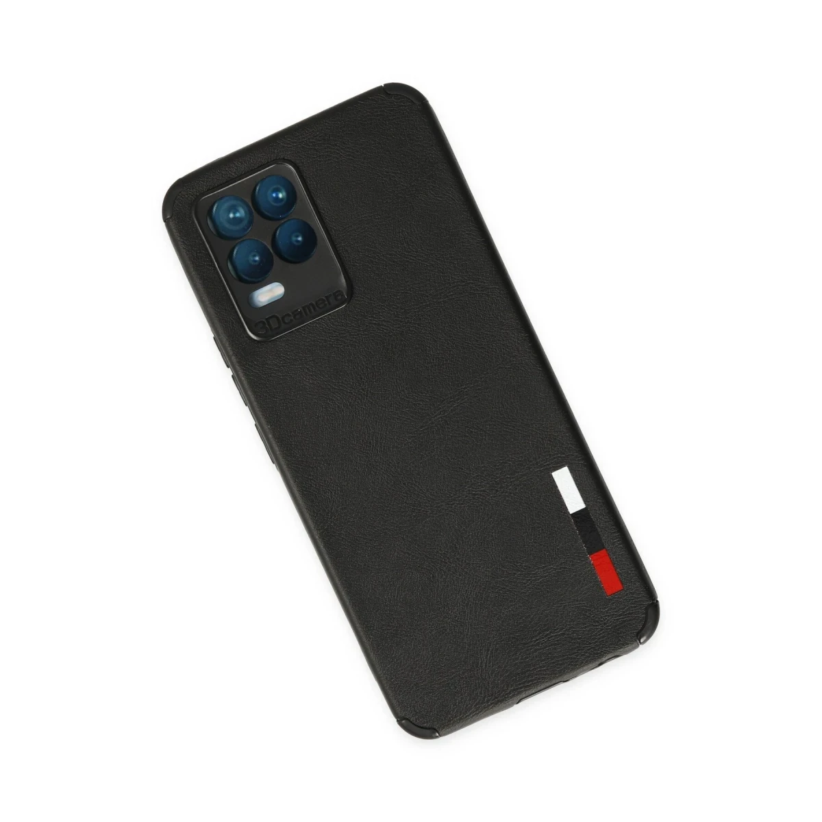 Newface Realme 8 Kılıf Loop Deri Silikon - Siyah — görsel 5