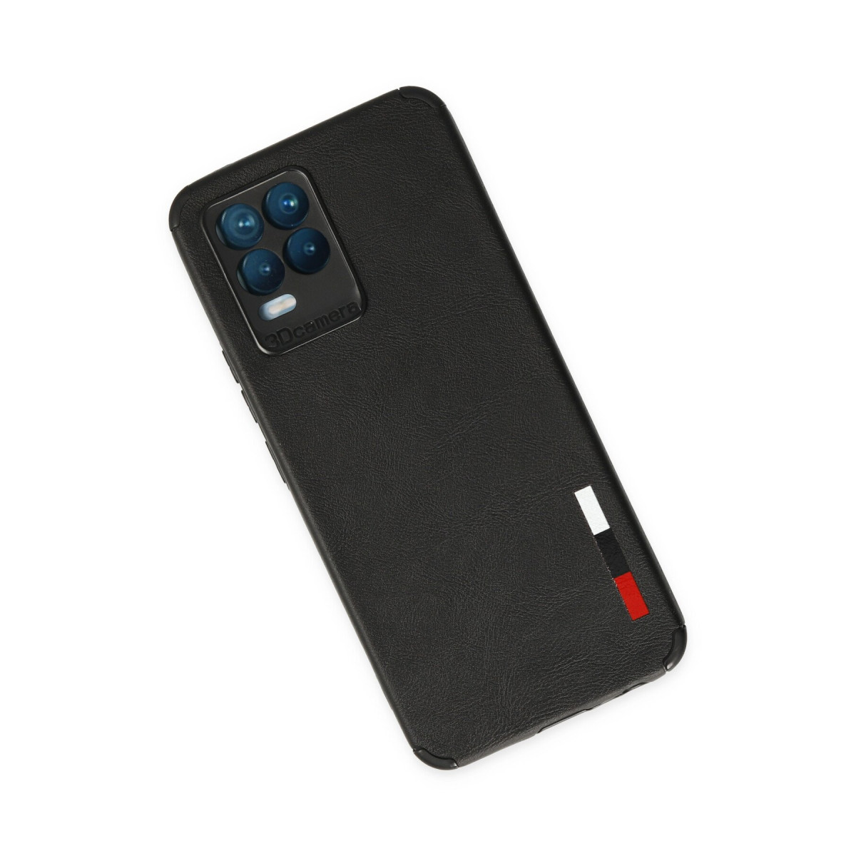 Newface Realme 8 Kılıf Loop Deri Silikon - Siyah — görsel 8