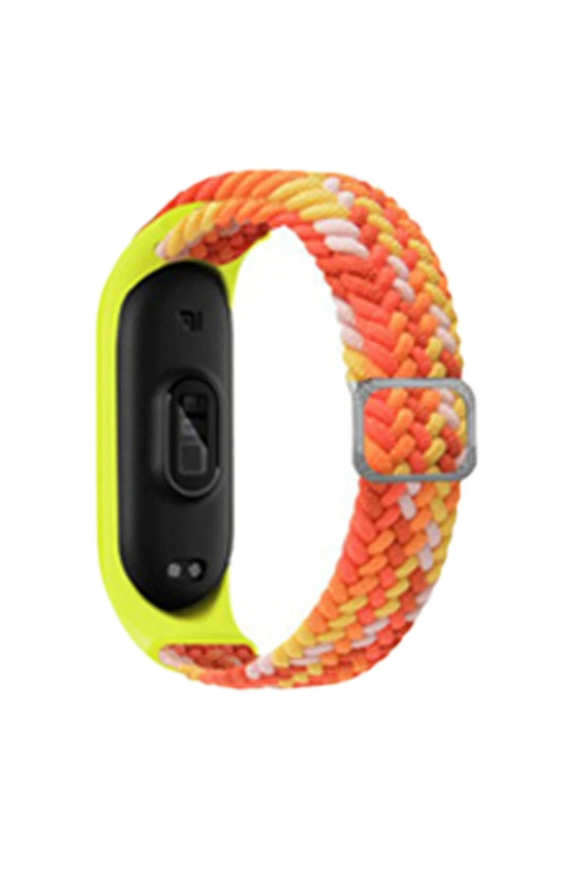 Newface Xiaomi Mi Band 6 Star Kordon - Turuncu-Sarı