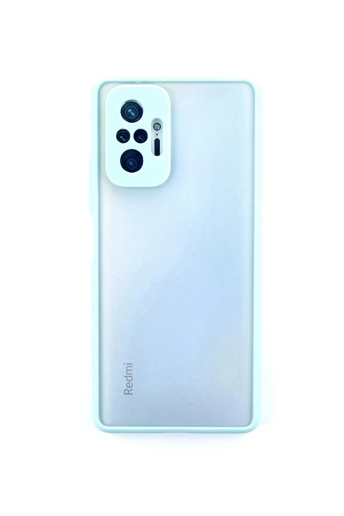 Newface Xiaomi Redmi Note 10 Pro Kılıf Montreal Silikon Kapak - Turkuaz