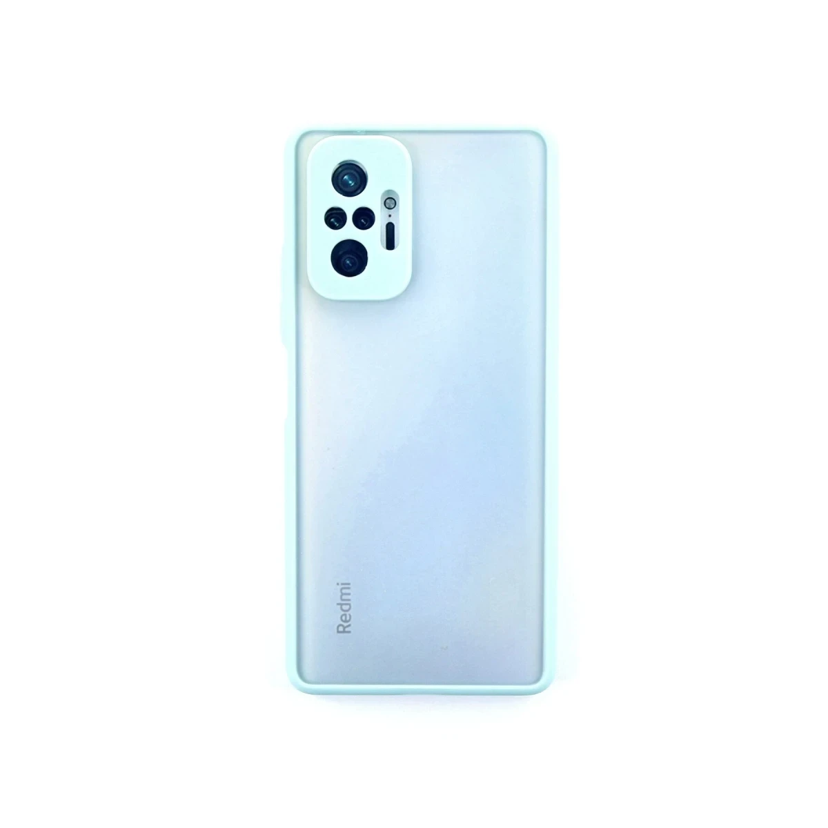 Newface Xiaomi Redmi Note 10 Pro Kılıf Montreal Silikon Kapak - Turkuaz — görsel 3