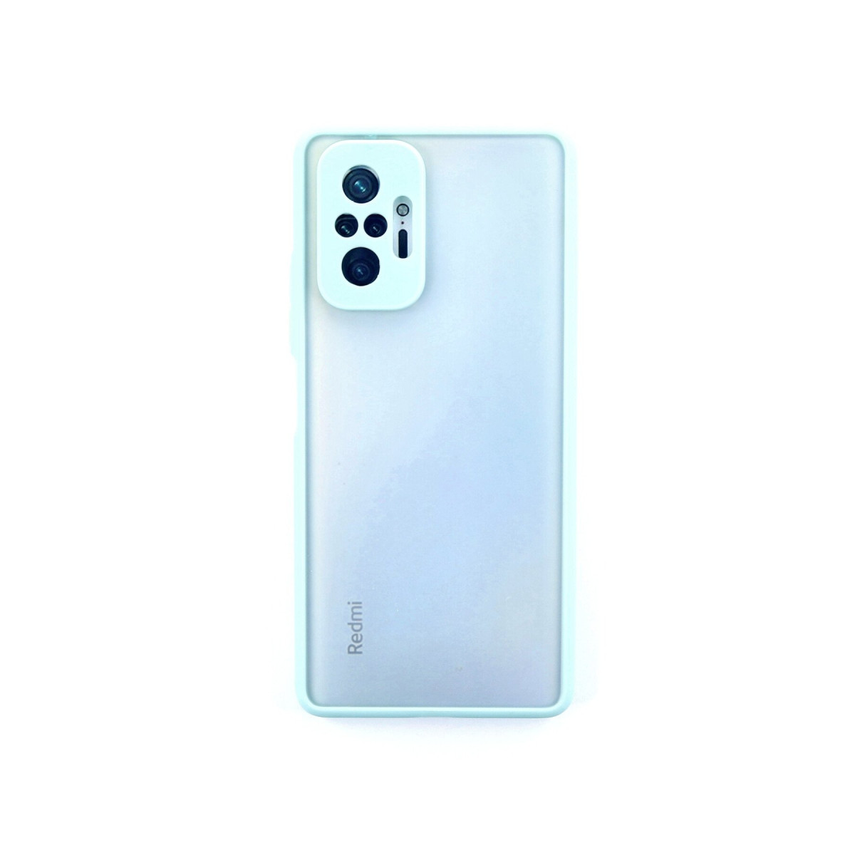 Newface Xiaomi Redmi Note 10 Pro Kılıf Montreal Silikon Kapak - Turkuaz — görsel 5