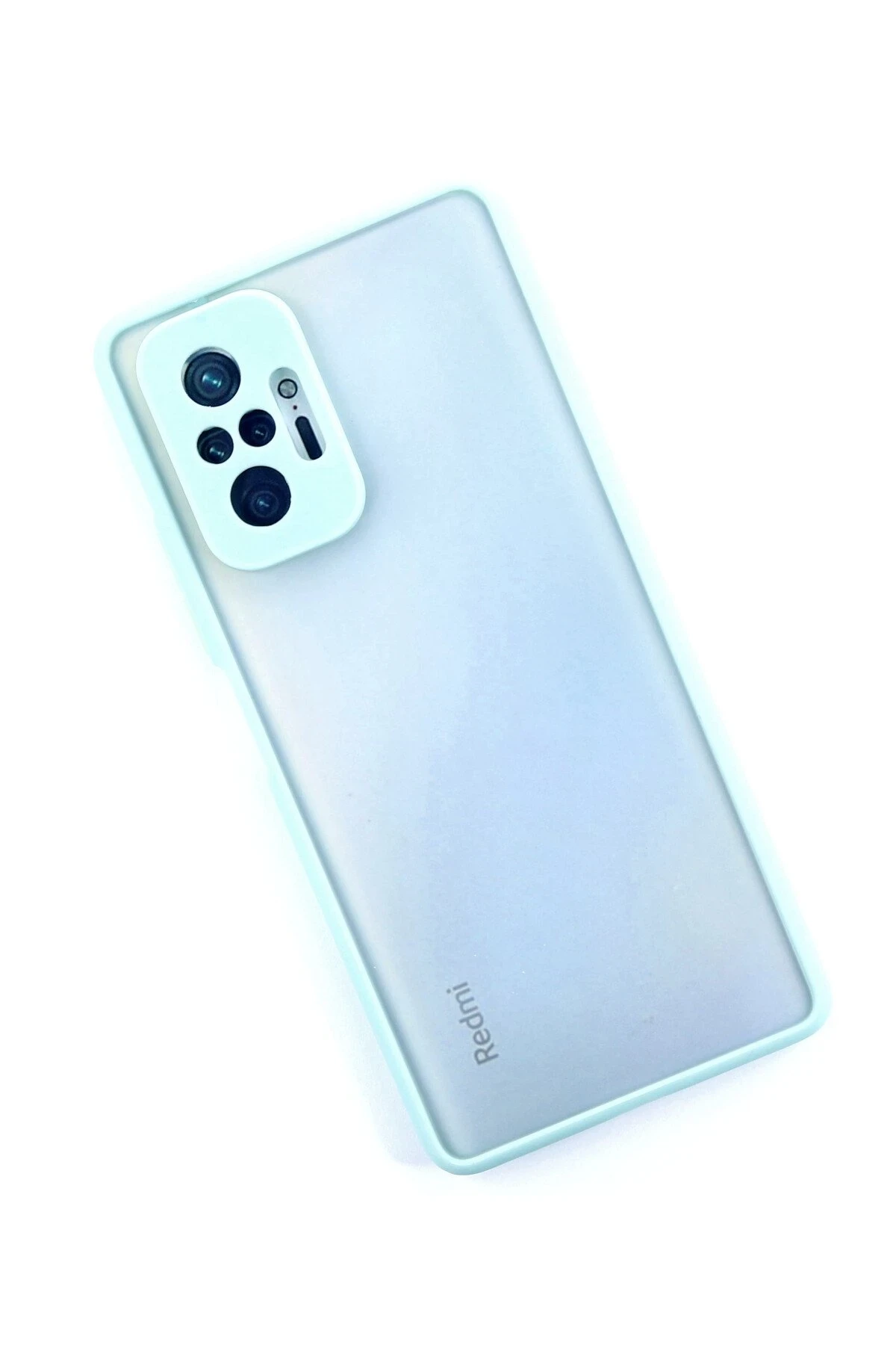 Newface Xiaomi Redmi Note 10 Pro Kılıf Montreal Silikon Kapak - Turkuaz — görsel 2