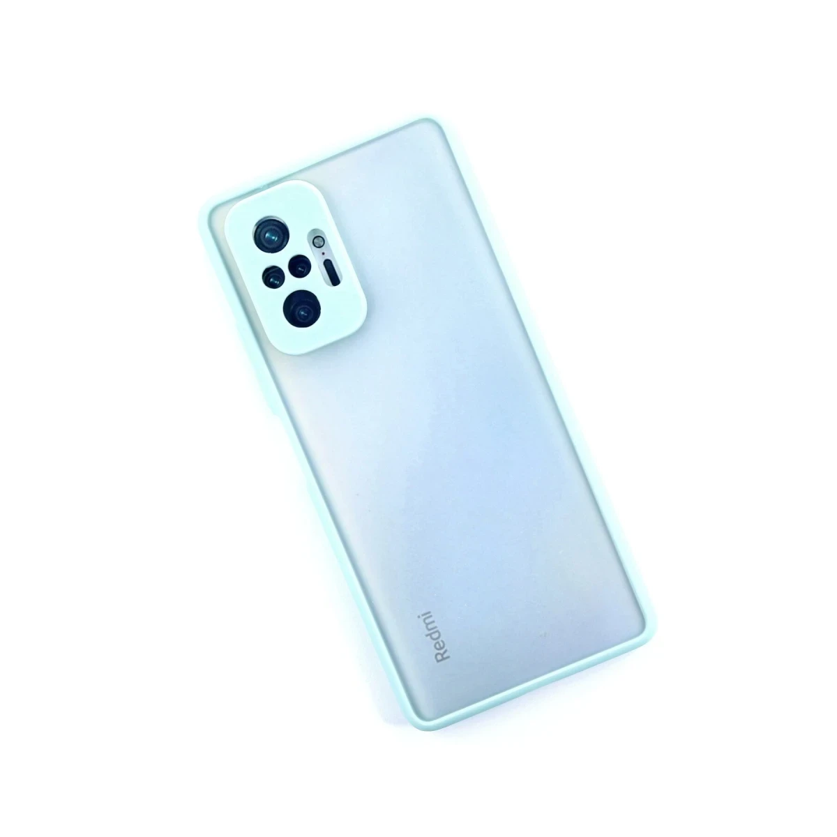Newface Xiaomi Redmi Note 10 Pro Kılıf Montreal Silikon Kapak - Turkuaz — görsel 4