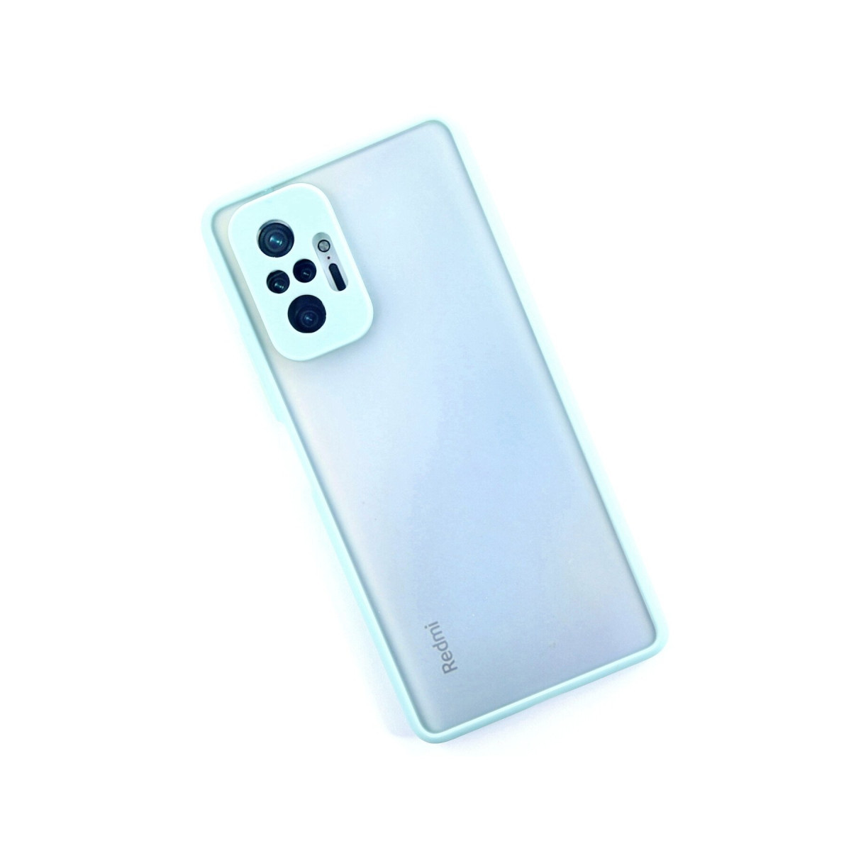 Newface Xiaomi Redmi Note 10 Pro Kılıf Montreal Silikon Kapak - Turkuaz — görsel 6