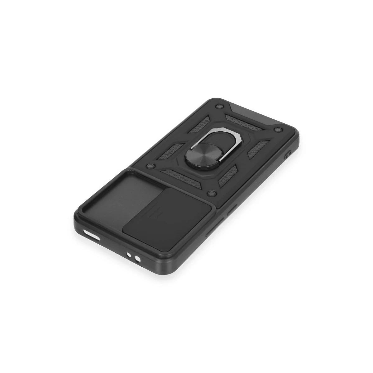 Newface Xiaomi Mi 12T Pro Kılıf Pars Lens Yüzüklü Silikon - Siyah — görsel 9