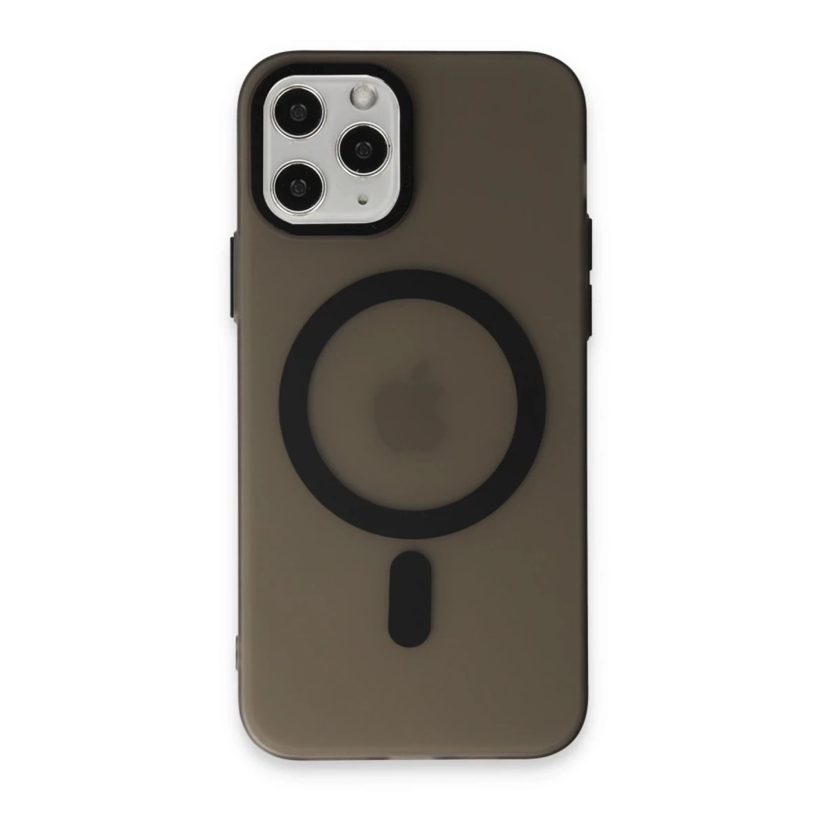 Newface Apple iPhone 11 Pro Kılıf Lodos Magneticsafe Mat Kapak - Siyah — görsel 5