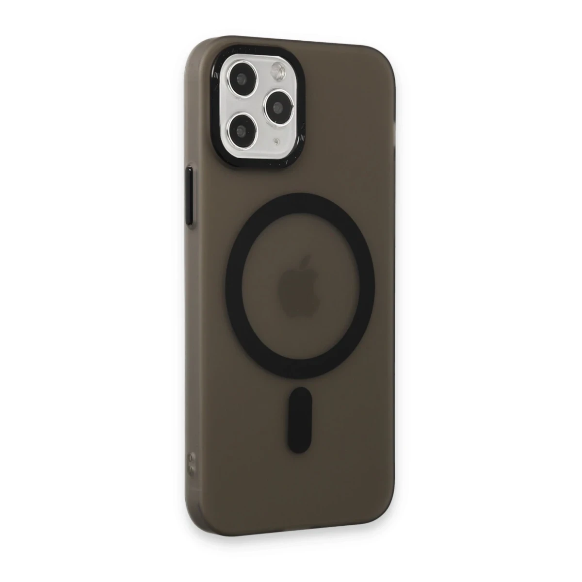Newface Apple iPhone 11 Pro Kılıf Lodos Magneticsafe Mat Kapak - Siyah — görsel 6