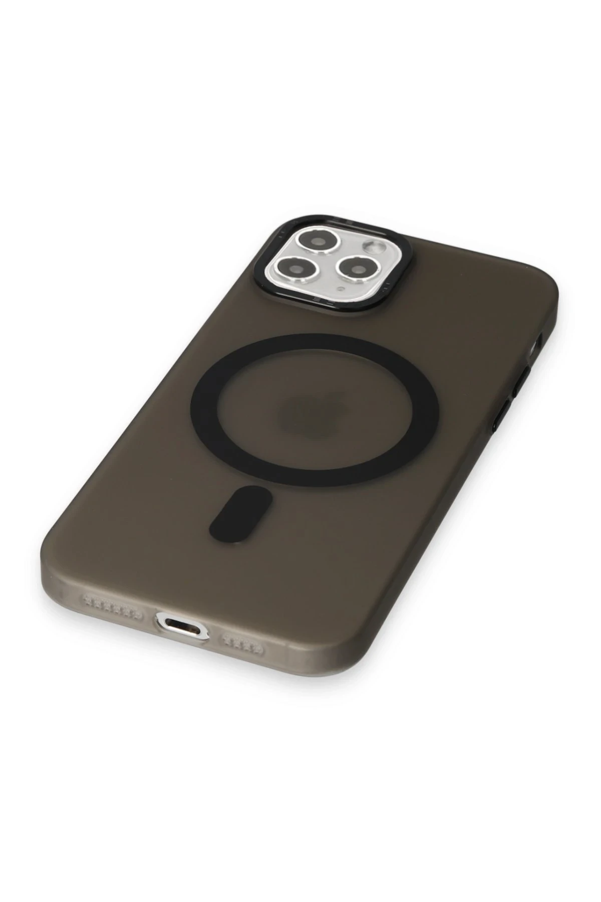 Newface Apple iPhone 11 Pro Kılıf Lodos Magneticsafe Mat Kapak - Siyah — görsel 3