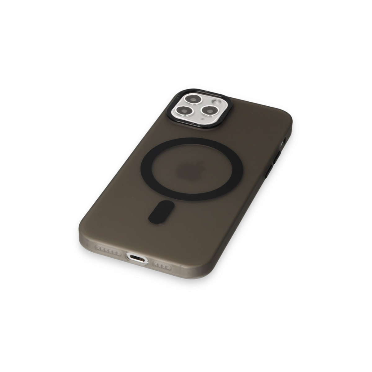 Newface Apple iPhone 11 Pro Kılıf Lodos Magneticsafe Mat Kapak - Siyah — görsel 11