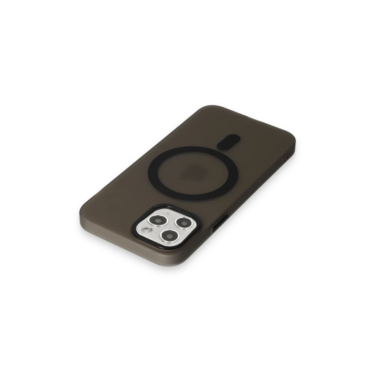 Newface Apple iPhone 11 Pro Kılıf Lodos Magneticsafe Mat Kapak - Siyah — görsel 8