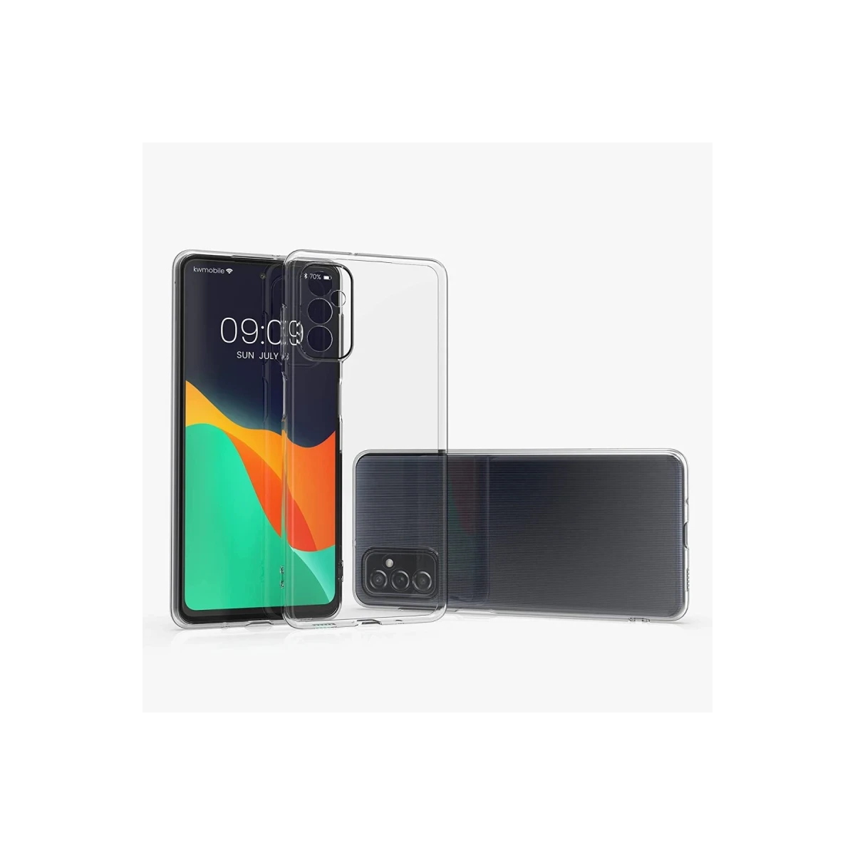 Newface Samsung Galaxy M52 5G Kılıf Lüx Şeffaf Silikon — görsel 6
