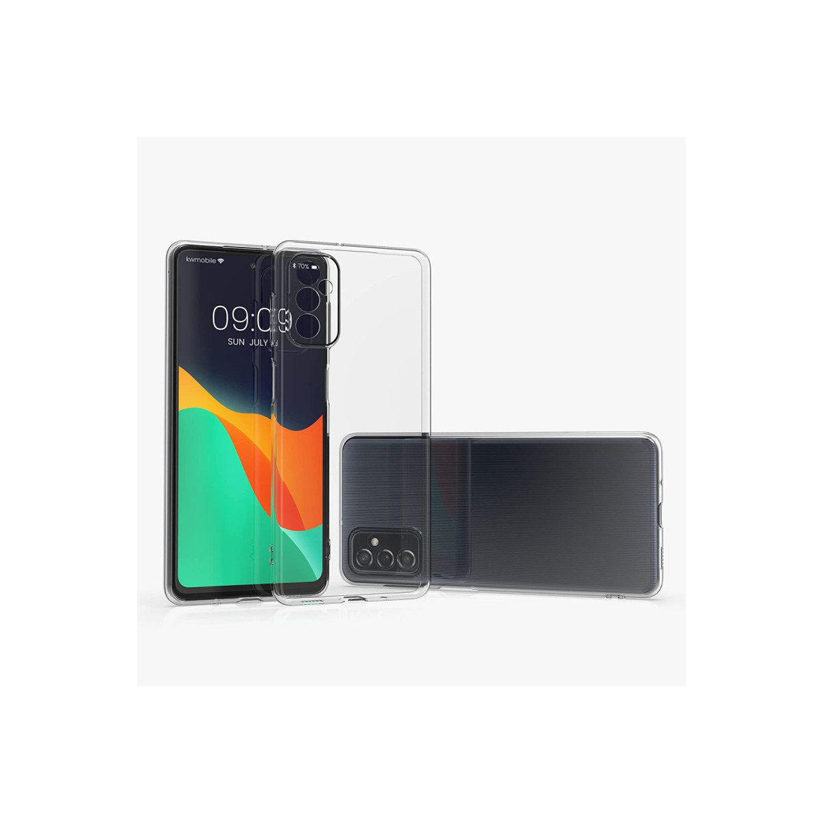 Newface Samsung Galaxy M52 5G Kılıf Lüx Şeffaf Silikon — görsel 10