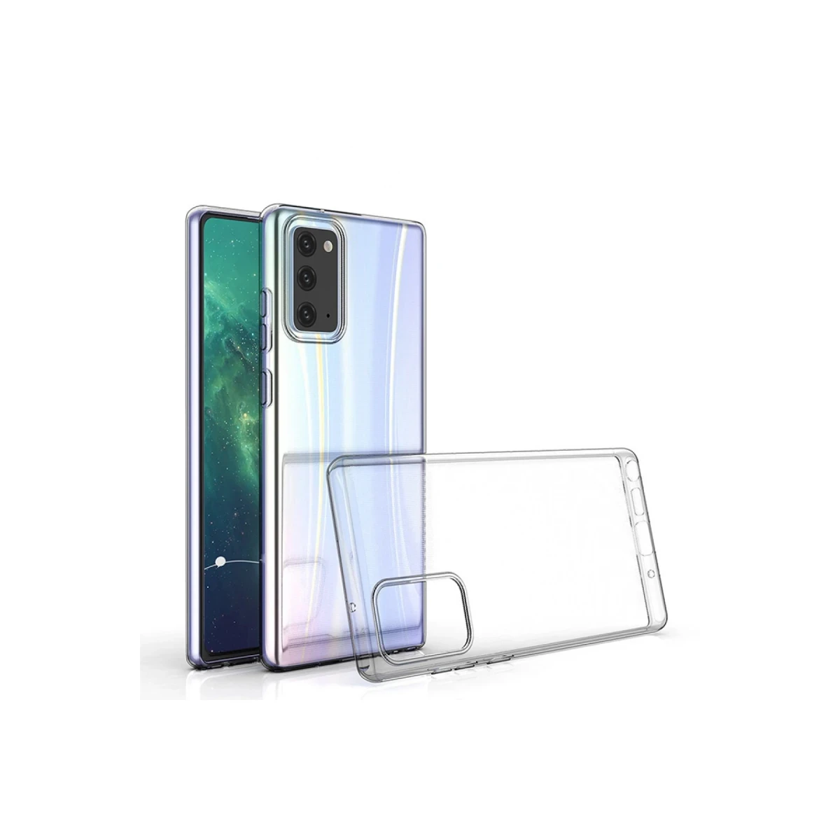 Newface Vivo Y53S Kılıf Lüx Şeffaf Silikon — görsel 4