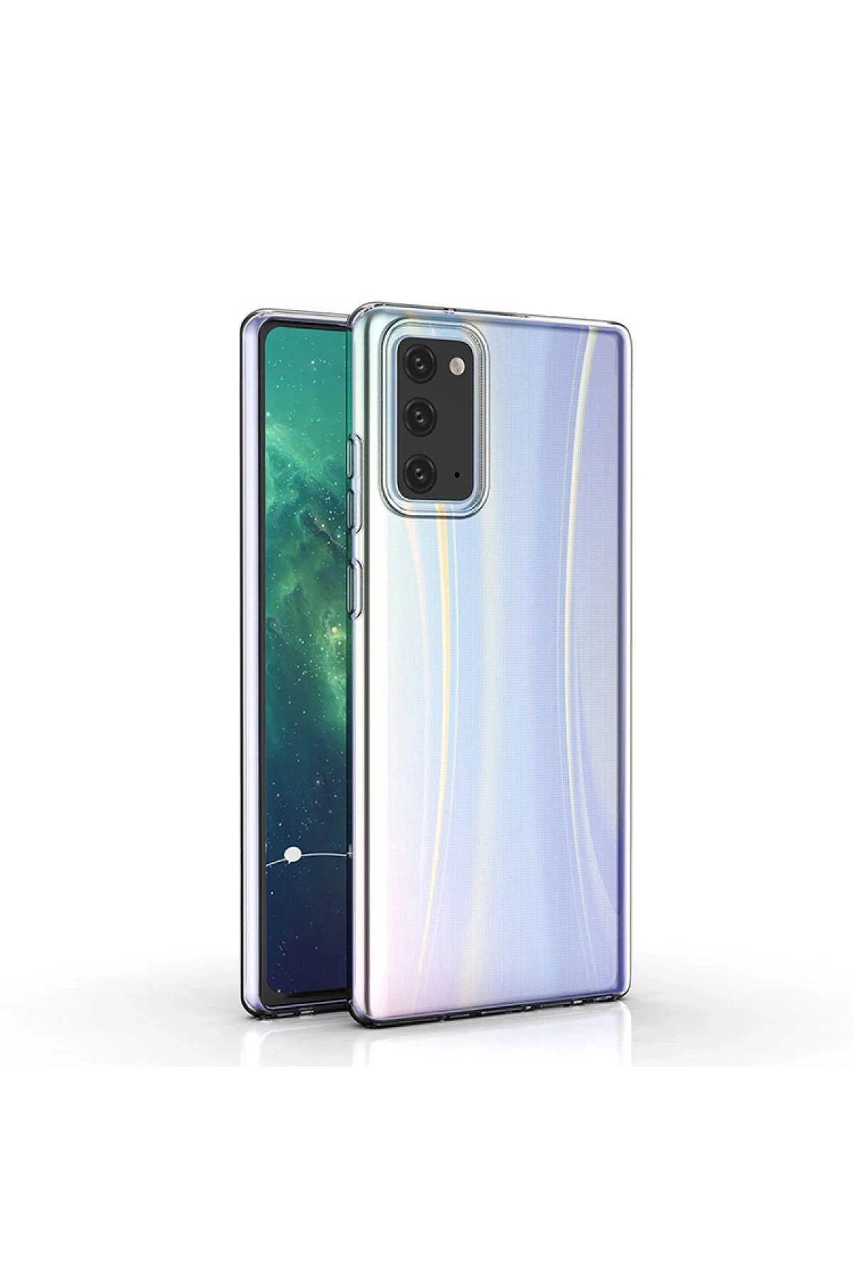 Newface Vivo Y53S Kılıf Lüx Şeffaf Silikon — görsel 2