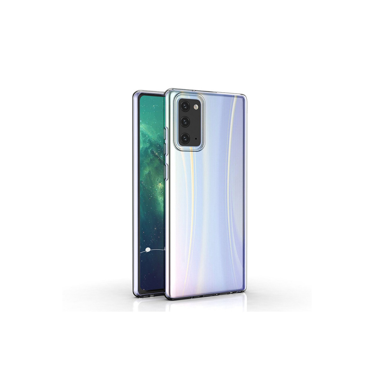 Newface Vivo Y53S Kılıf Lüx Şeffaf Silikon — görsel 8