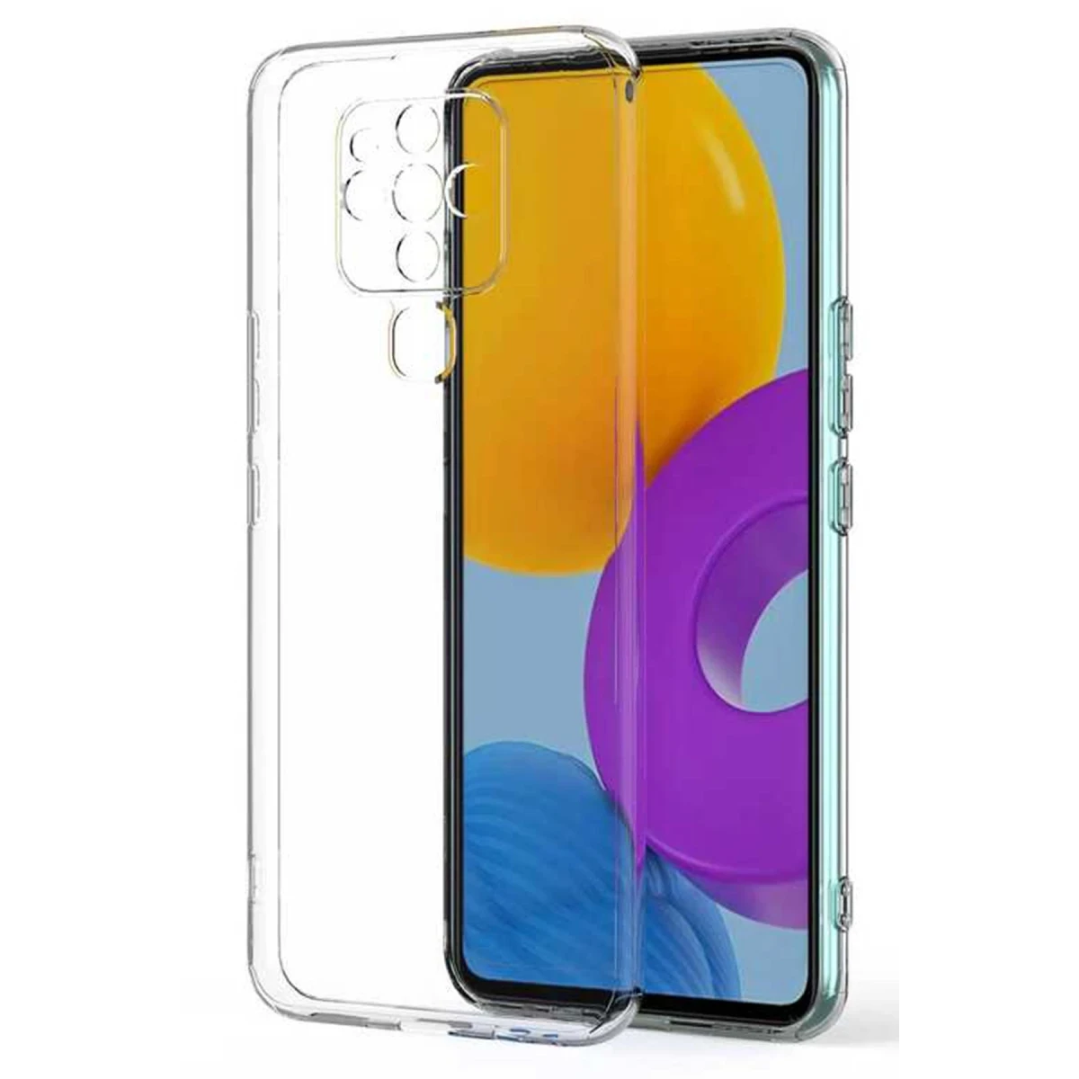 Newface Tecno Camon 16 Kılıf Lüx Şeffaf Silikon — görsel 2