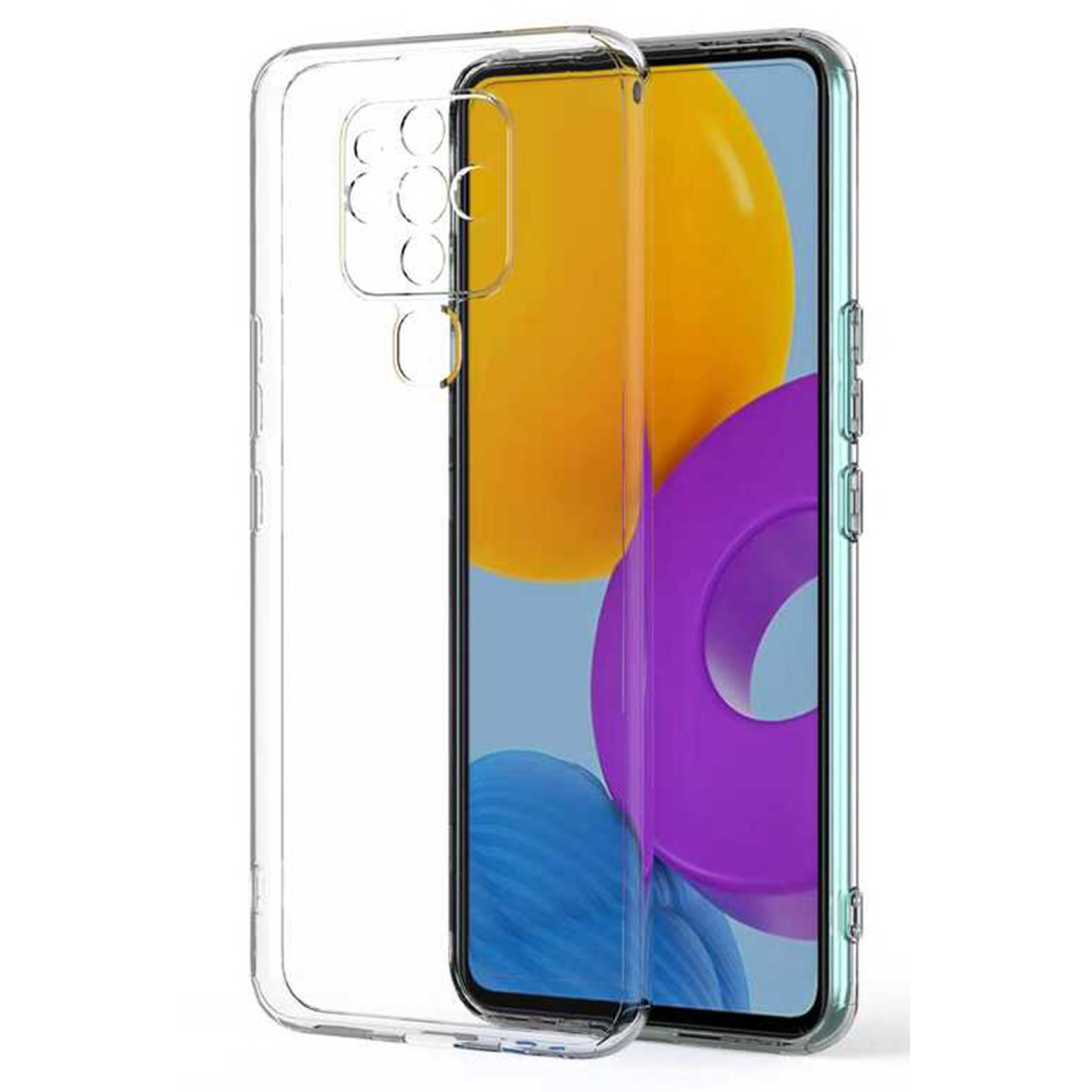 Newface Tecno Camon 16 Kılıf Lüx Şeffaf Silikon — görsel 3