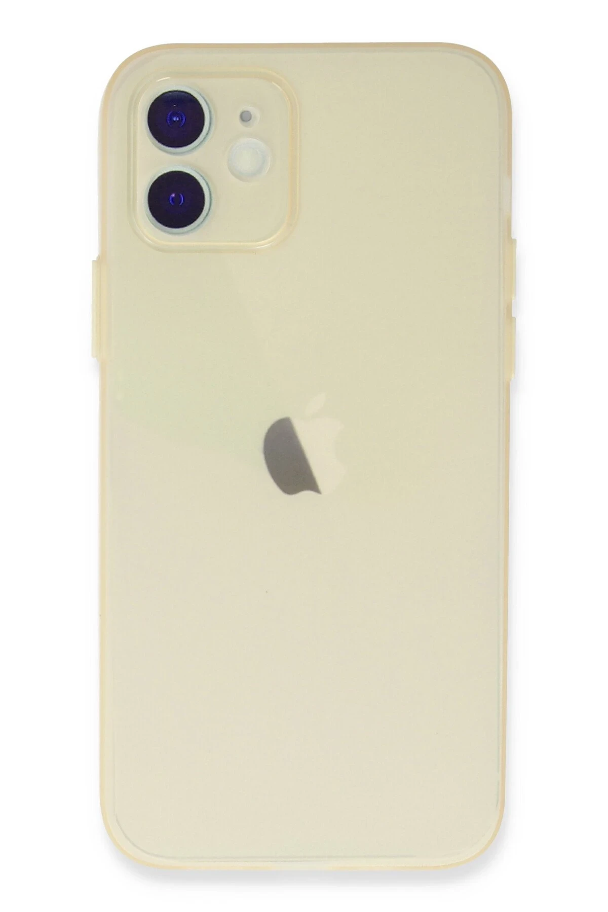 Newface iPhone 12 Kılıf Puma Silikon - Gold