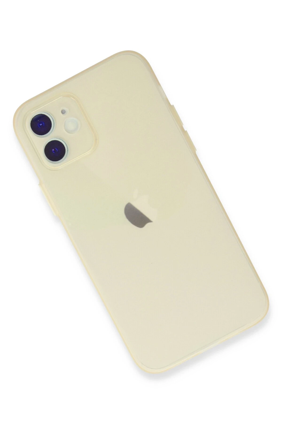 Newface iPhone 12 Kılıf Puma Silikon - Gold