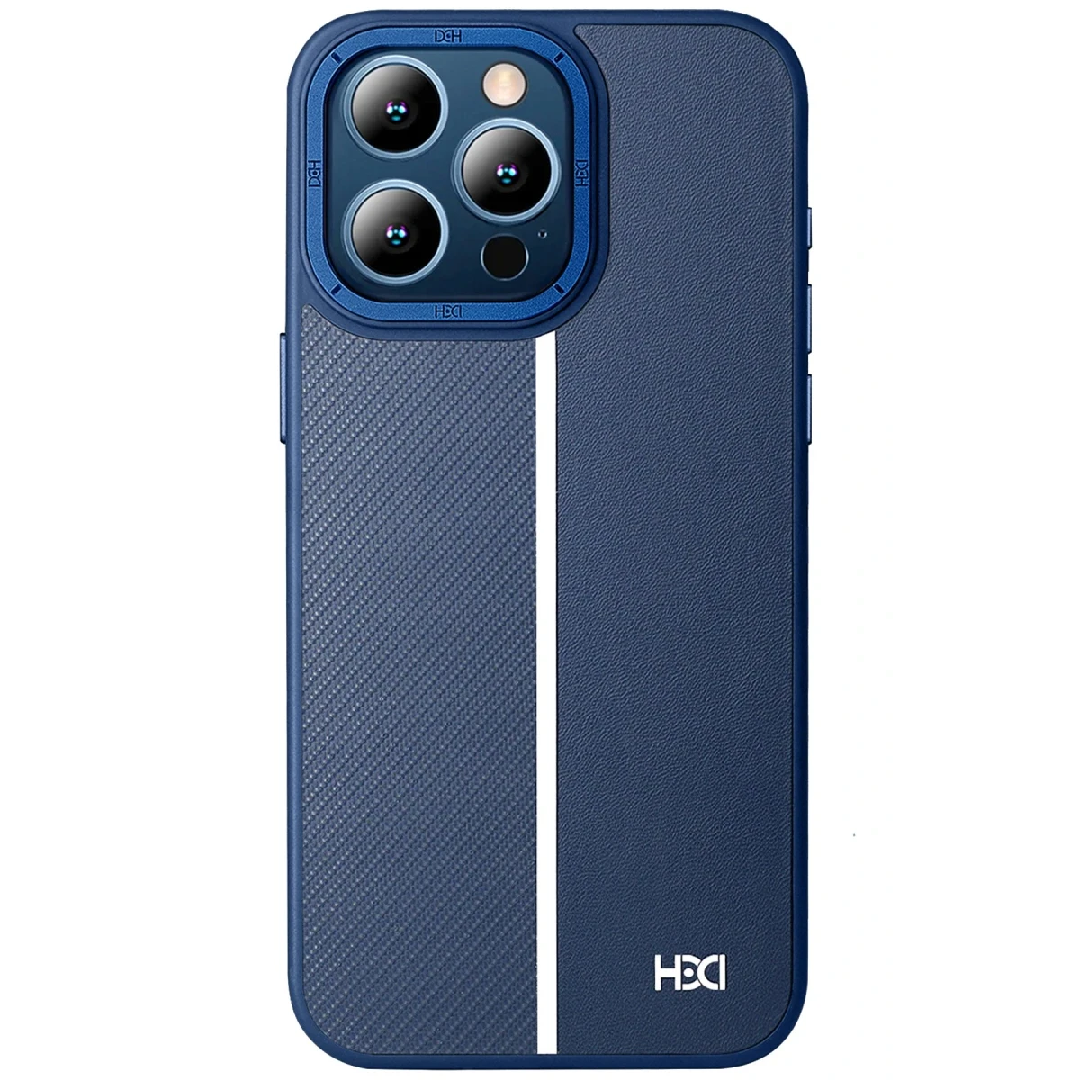 HDD Apple iPhone 15 Pro Kılıf HBC-155 Lizbon Kapak - Lacivert
