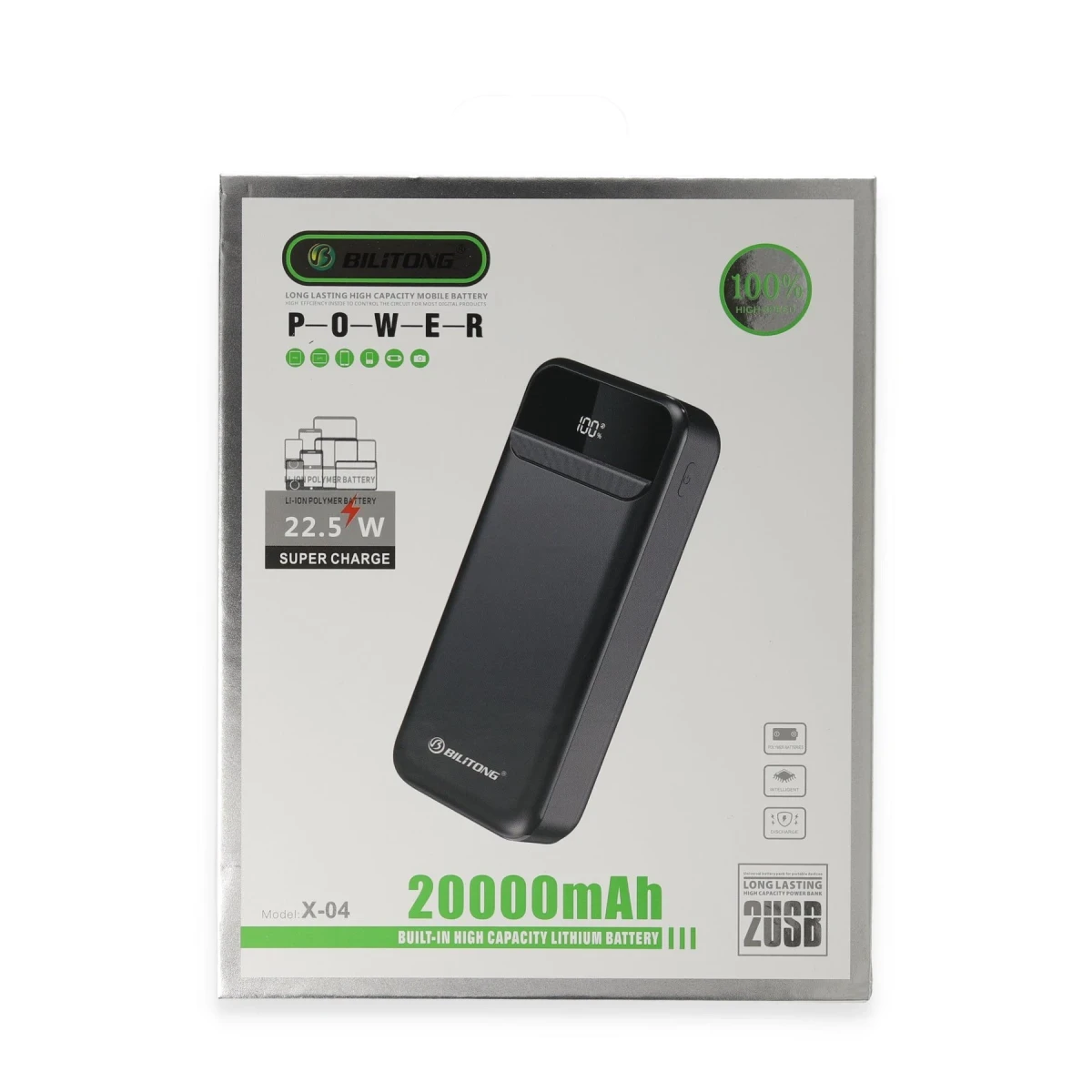 Newface X04 20.000 mAh Powerbank - Siyah — görsel 12