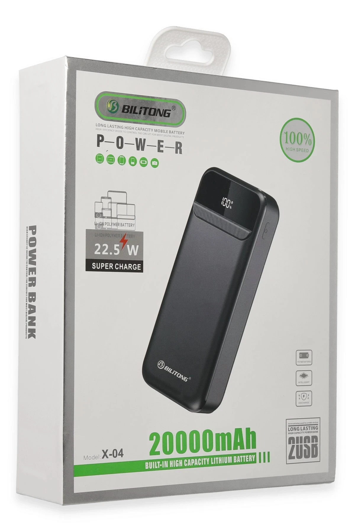 Newface X04 20.000 mAh Powerbank - Siyah — görsel 6