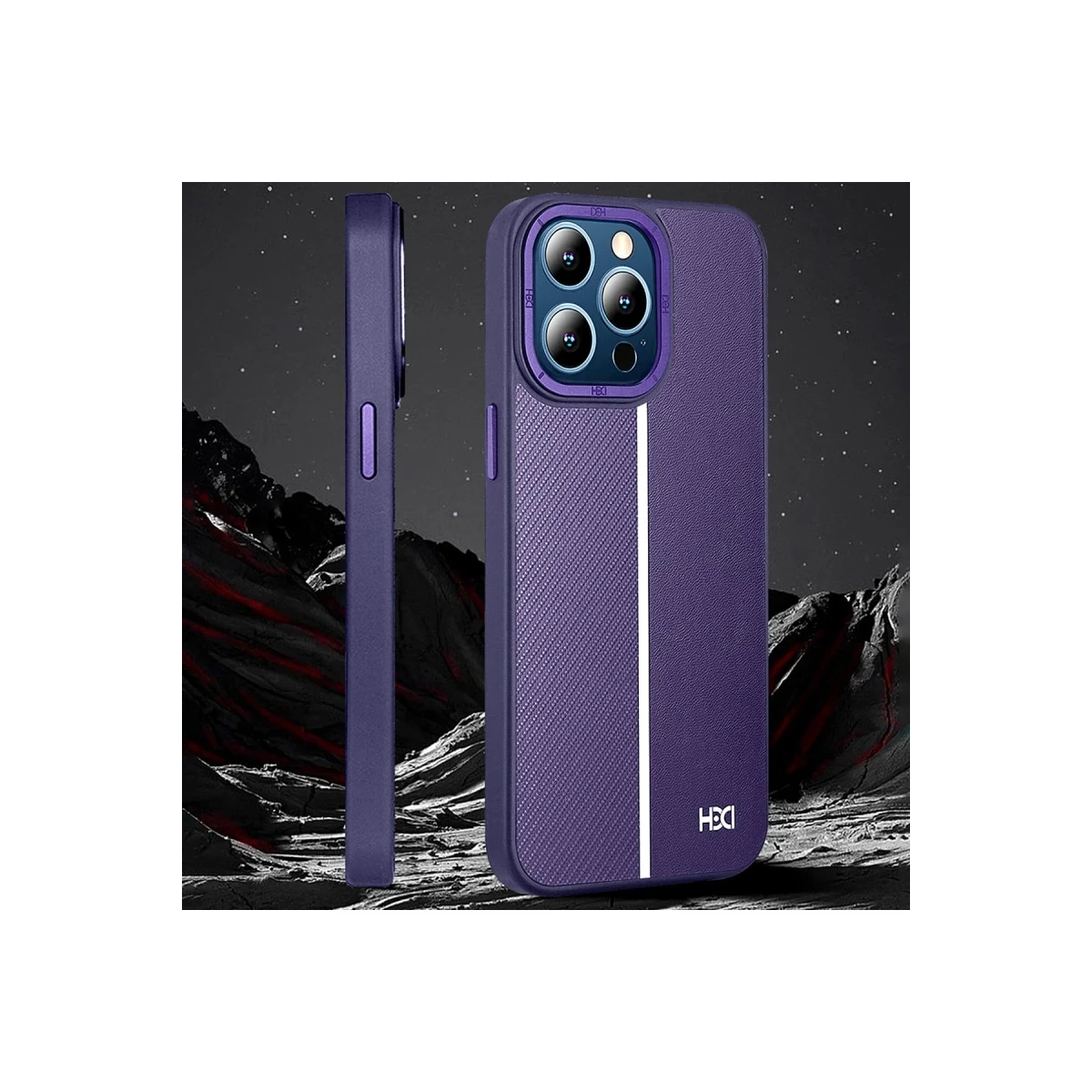 HDD Apple iPhone 15 Pro Max Kılıf HBC-155 Lizbon Kapak - Lacivert