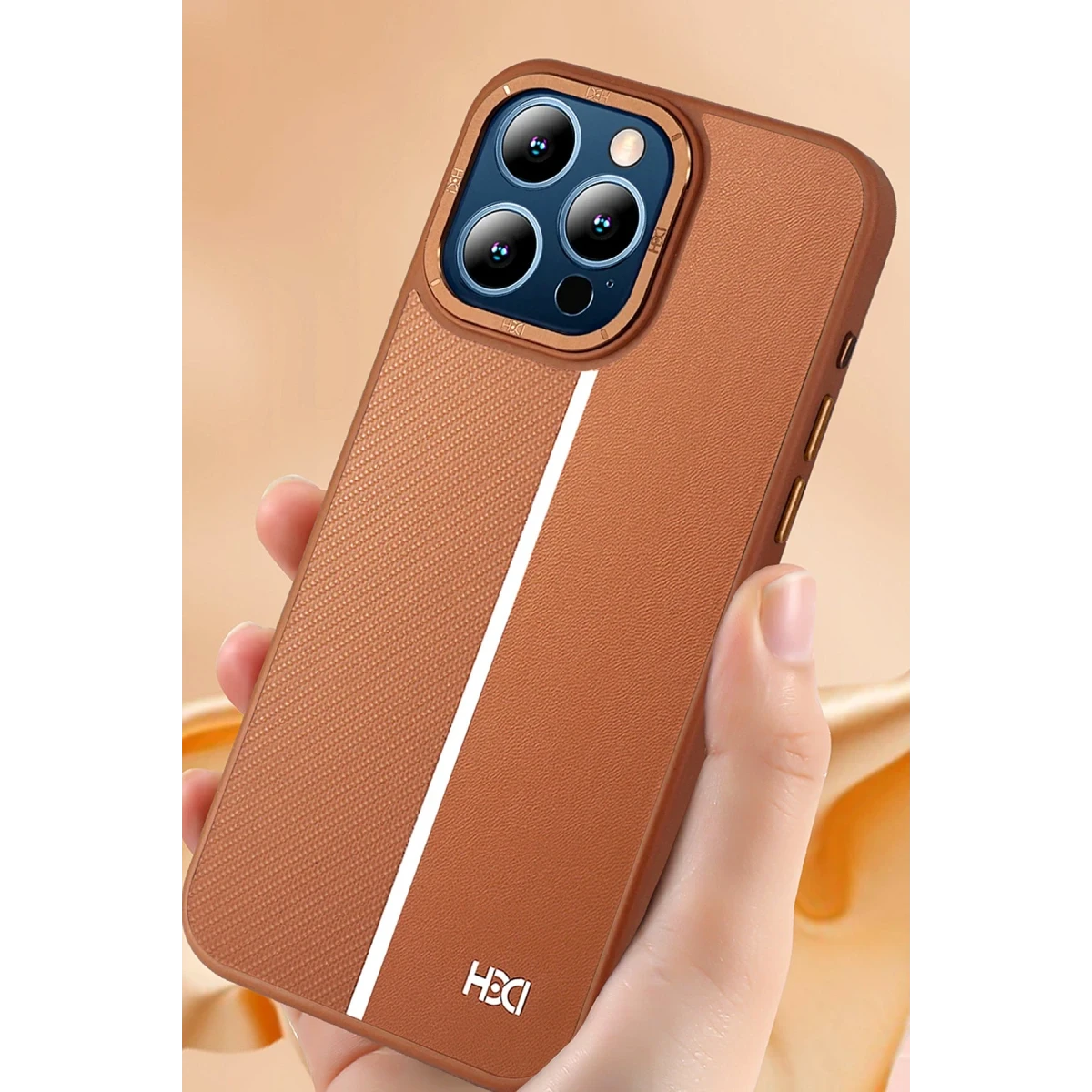 HDD Apple iPhone 15 Pro Max Kılıf HBC-155 Lizbon Kapak - Lacivert
