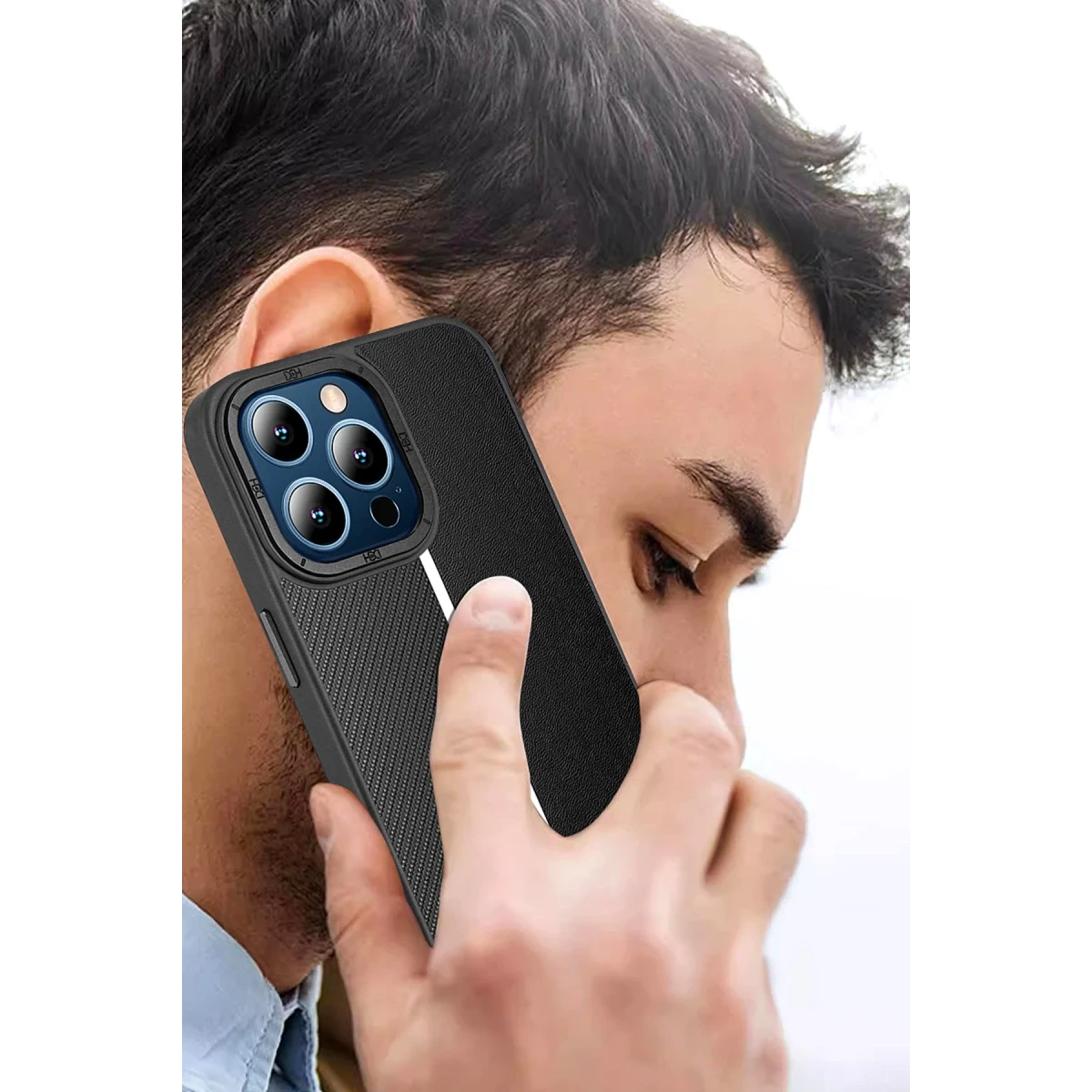 HDD Apple iPhone 15 Pro Max Kılıf HBC-155 Lizbon Kapak - Lacivert