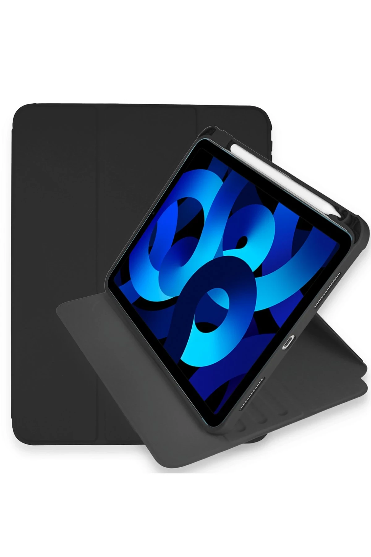 Newface Apple iPad Pro 11 (2021) Kılıf Starling 360 Kalemlikli Tablet Kılıf - Siyah