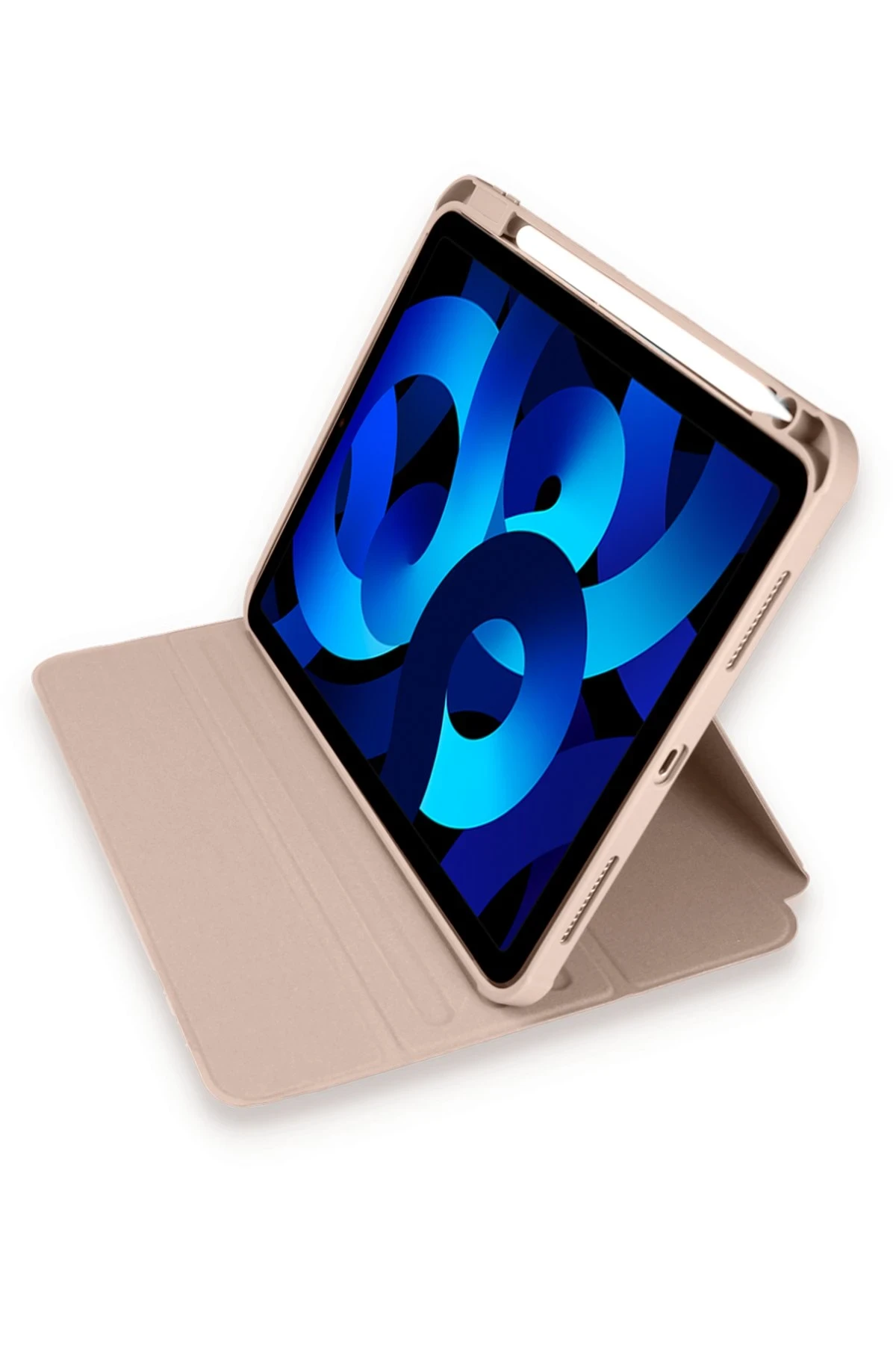 Newface iPad Pro 11 (2021) Kılıf Starling 360 Kalemlikli Tablet Kılıf - Rose Gold