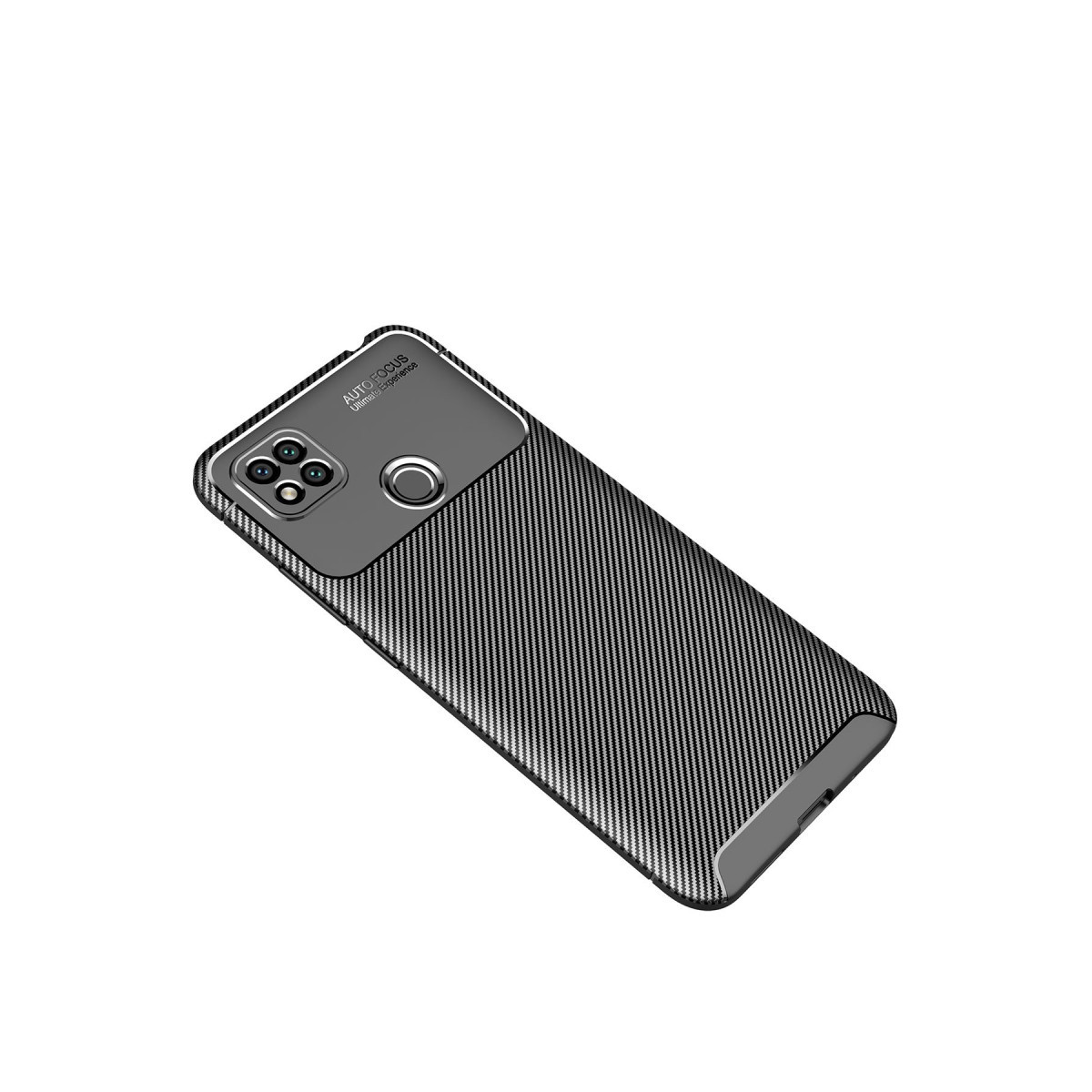 Newface Xiaomi Redmi 9C Kılıf Auto Focus Karbon Kapak - Siyah — görsel 6