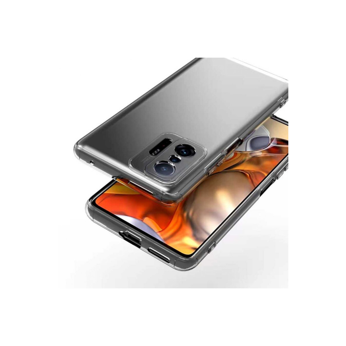 Newface Xiaomi Mi 11T Pro Kılıf Lüx Şeffaf Silikon — görsel 9