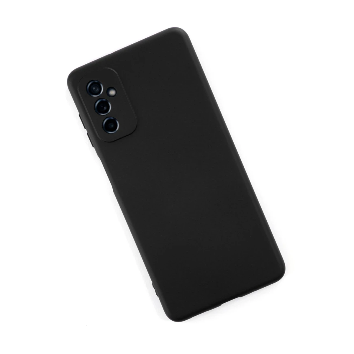 Newface Samsung Galaxy M52 5G Kılıf Nano içi Kadife Silikon - Siyah — görsel 5
