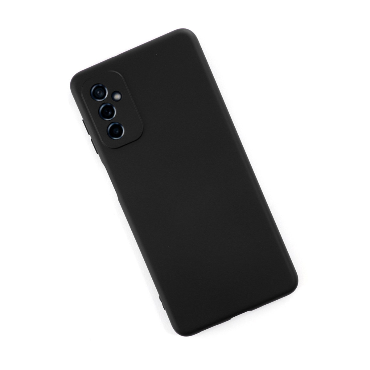 Newface Samsung Galaxy M52 5G Kılıf Nano içi Kadife Silikon - Siyah — görsel 8
