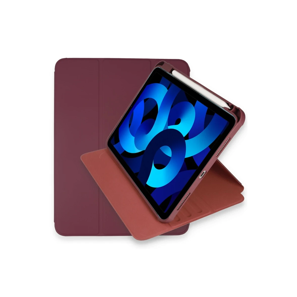 Newface Apple iPad Pro 11 (2021) Kılıf Starling 360 Kalemlikli Tablet Kılıf - Mor