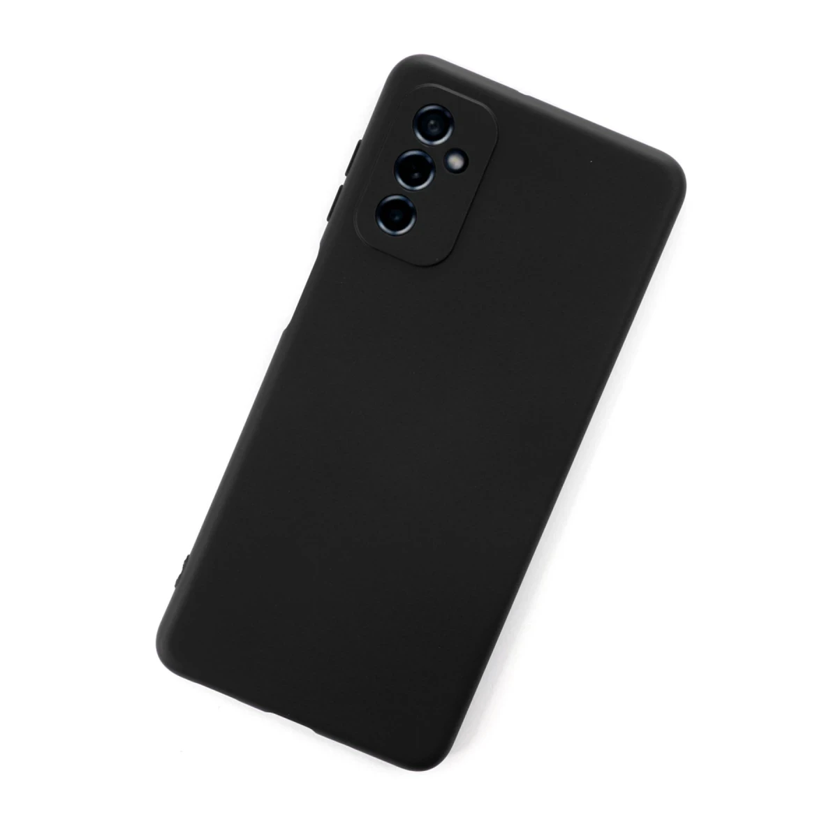 Newface Samsung Galaxy M52 5G Kılıf Nano içi Kadife Silikon - Siyah — görsel 6