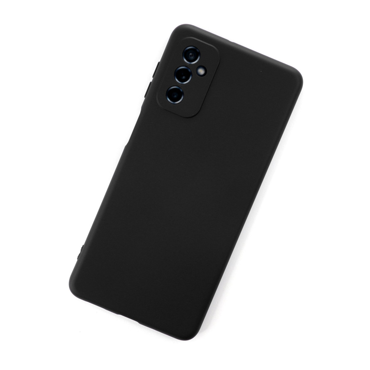 Newface Samsung Galaxy M52 5G Kılıf Nano içi Kadife Silikon - Siyah — görsel 9