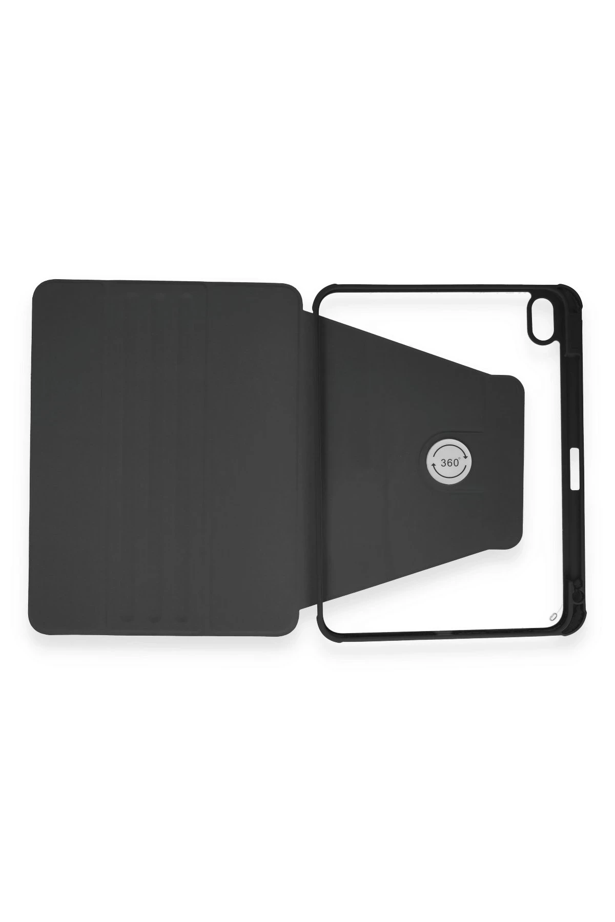Newface Apple iPad Air 4 10.9 Kılıf Starling 360 Kalemlikli Tablet Kılıf - Siyah — görsel 5